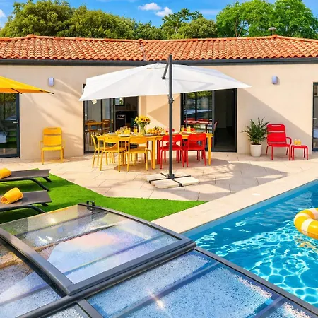 펜션 Des Herondais Avec Piscine - Ideal Familles - 8 Personnes *